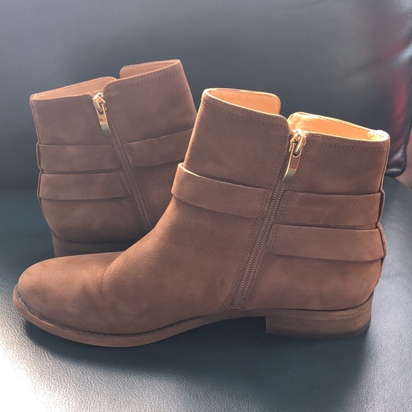 Franco Sarto « Harwick » Nubuck Ankle Bootie 8.5 - Picture 7 of 12
